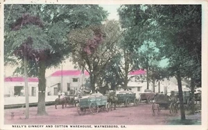 GA-Waynesboro, Georgia Keely's Ginnery & Cotton Warehouse 1922 A25 - Imagen 1 de 2
