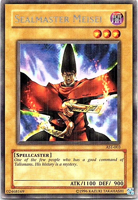 Sealmaster Meisei AST-003 Yu-Gi-Oh! Light Play Unlimited - Image 1 of 1