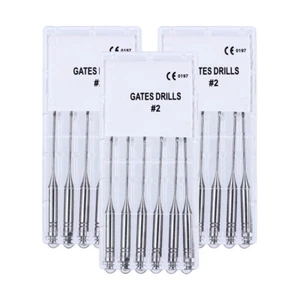 Dental Endodontic Root Canal Engine Use Peeso Reamers/Gates Drills 28/32mm #1-#6 - Picture 1 of 24