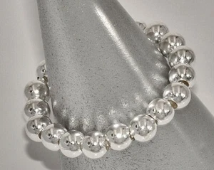Sterling Silber 925 Stapelring Beisteckring Kugelring bewegliche Kugeln Ø 4 mm - Bild 1 von 12