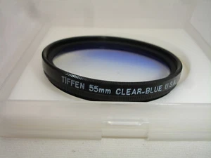 Tiffen 55mm CLEAR - BLUE Filter - Picture 1 of 2