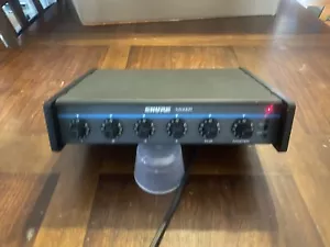 Shure SCM268 4 Channel Microphone Mixer - Black - Picture 1 of 3