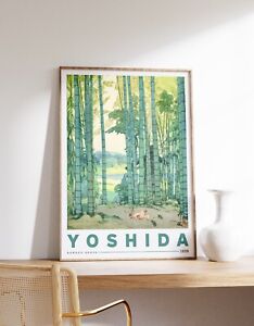 Hiroshi Yoshida Art Print | Bamboo Grove | Japanese Print | Oriental Wall Art