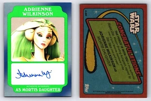 ADRIENNE WILKINSON Topps Star Wars Rogue One Mission Briefing Autograph - Picture 1 of 1