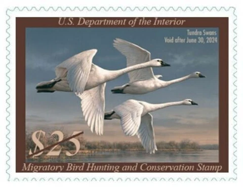 #RW90  2023 -2024 Federal Duck Stamp  - MNH Cover