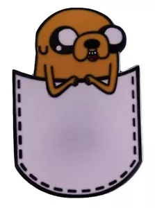 Spilla animata cartone animato Jake The Dog Pocket Finn Come Along with Me Adventure Time - Foto 1 di 4