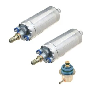 2 bombas de combustible eléctricas Bosch y 1 kit regulador de presión para Mercedes W202 W140 - Imagen 1 de 1