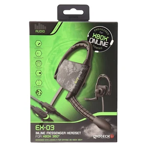 Gioteck EX-03 Wired Headset for Microsoft Xbox 360 X360 - Picture 1 of 2