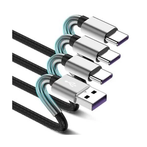 [3Pack 6ft]Compatible with Samsung Galaxy S9 S10 S8 Plus Charger Cord(3A Fast... - Picture 1 of 7