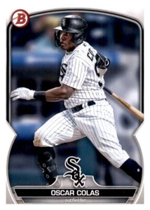 2023 Bowman Oscar Colas Rookie RC Insert Set Break Prospect White Sox #13 - Picture 1 of 2