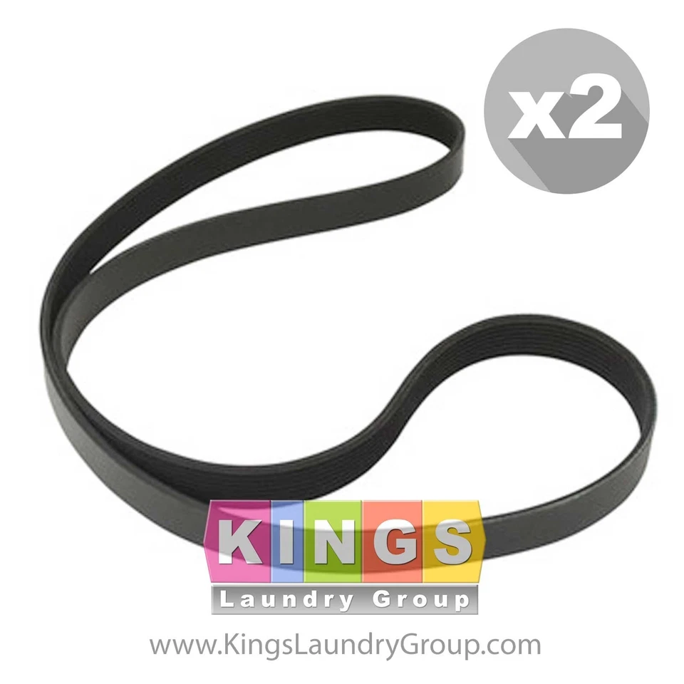 Correa Micro V para secadoras Huebsch/Speed Queen - 450J8, M411425P (paquete de 2) Foto 1 de 1