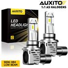 Autoparts 9006 Low Beam Led Headlight Bulbs Xenon White Kit 6500K 200W Noiseless
