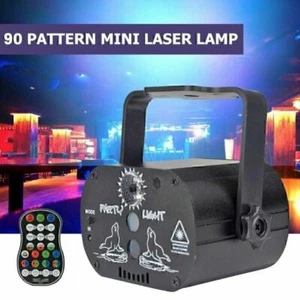 60 Pattern LED RGB Laser Light Projector Stage Lamp Party KTV DJ Disco Bar Light - Picture 1 of 12