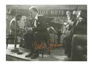 Dexter Gordon 2 Jazz Repro signature A4 picture poster Choice of frame - Imagen 1 de 3