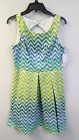 Jessica Simpson Fit & Flare Sleeveless Dress, Multi, Women's 10