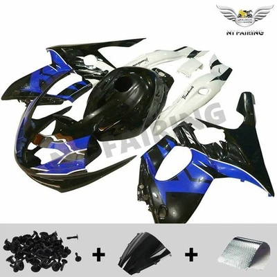 Novo ajuste de injeção de carenagem FKA para 1996-2007 Yamaha YZF 600R branco azul preto a08 - Imagem 1 de 4