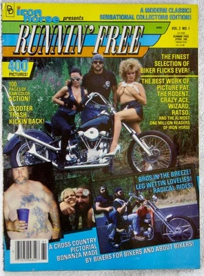 Iron Horse Magazine Runnin Free Spring 1986 Very Good Plus Condition - Image 1 of 4