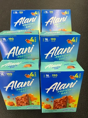 24 Alani Protein Bar Caramel Crunch 16g Protein 190 Calories Snack Food - Image 1 of 4