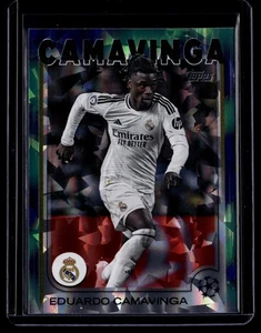 2024-25 Topps UEFA Eduardo Camavinga Northern Lights #93 Real Madrid - Picture 1 of 2