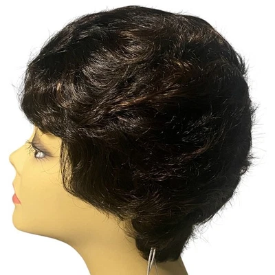 Finger Wave Modacrylic Maya Wig Vivica Fox Pure Stretch Cap FS1B/30 Hair NWT - Image 1 of 4