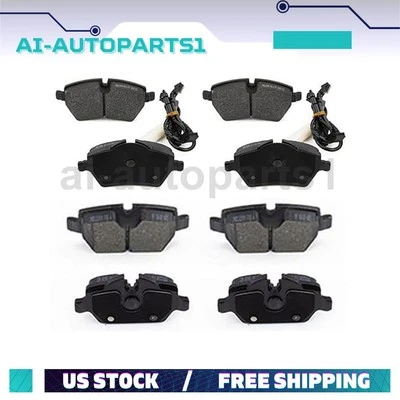 Conjunto de pastilhas de freio dianteiro e traseiro par Mini Cooper Countryman 2013 2014 2015 2016 - Imagem 1 de 4