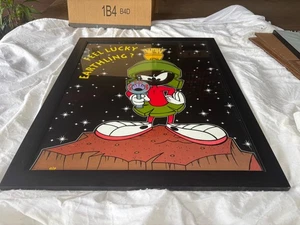 1992 Warner Bros. Vintage Feel Lucky Earthling Marvin the Martian Kunstwerk neuwertig! - Bild 1 von 13