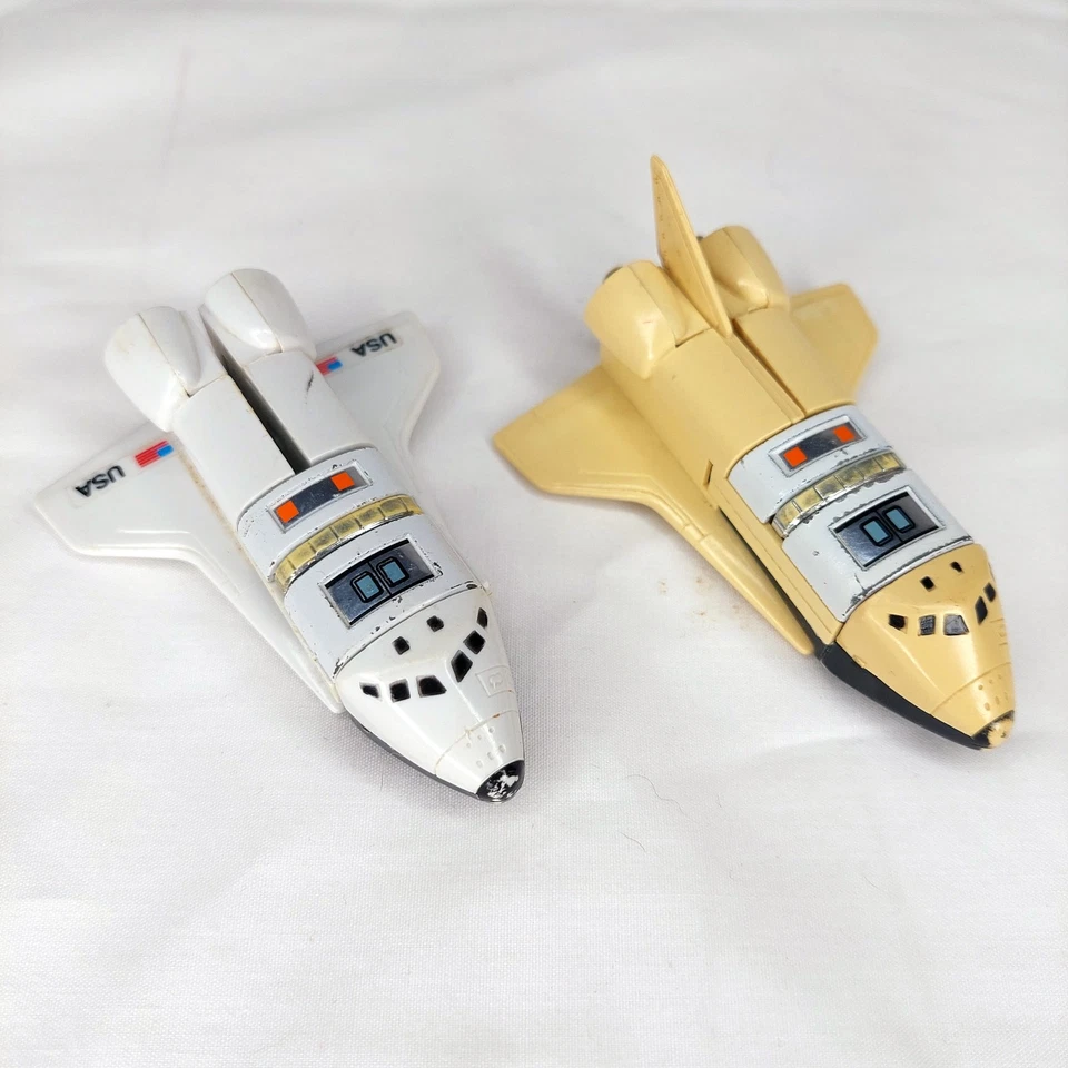 GoBots Space Shuttle 1983 SPAY-C Tonka NASA Robots Vintage Transformer LOT of 2 - Image 1 of 4
