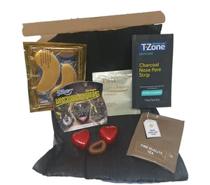 Cesta de mimos para ella Feliz Navidad cuidado personal spa caja de regalo conjunto  - Imagen 1 de 8