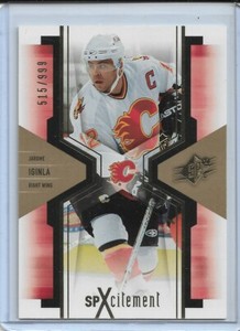 Jarome Iginla 2006-07 SPx SPxcitement #X15 SN 515/999