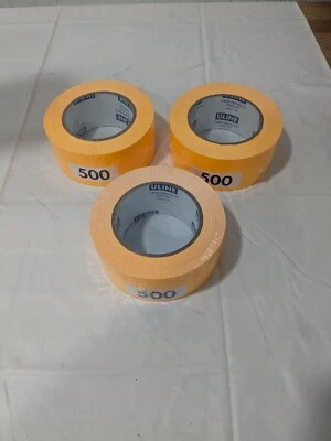 Uline Blank Inventory Rectangle Labels Fluorescent Orange, 2 x 3" Qty 3 S-2568O - Image 1 of 3