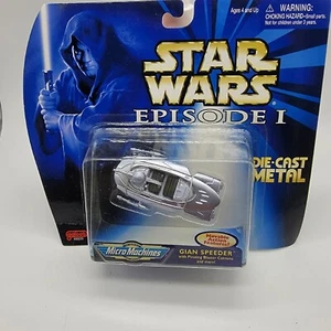 Star Wars Micro Machines GIAN SPEEDER Die-Cast Titanium Episode 1 - Picture 1 of 3