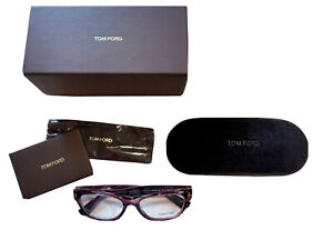 Tom Ford- Gorgeous Cat Eye Dark Purple eyeglasses frames women