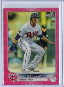 Refractores magenta cromados Topps 2022 #105 serie Alex Kirilloff #083/399 - Imagen 1 de 1