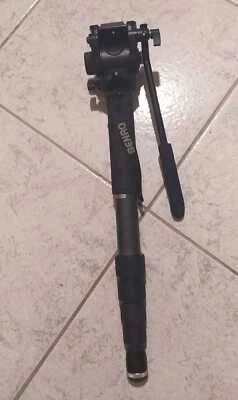 Benro MP-98M8 Aluminum Monopod + Benro s4 videoead Foto 1 de 4