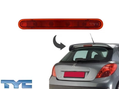 Luce Terzo Stop Fanalino PEUGEOT 207 Berlina 2006-2012 6350Y2 lampadine incluse - Immagine 1 di 4