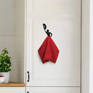 Flamenco Dancer - Appendiabiti decorativo da parete con gancio per bagno o cucina - Foto 1 di 8