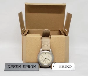 SEIKO Parallel import goods Mesh Belt Automatic Beige SNK803K2 Men's Watch - Picture 1 of 10