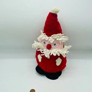 Vintage Eden Toys Roly Poly Santa Claus Chimes Plush - Picture 1 of 7