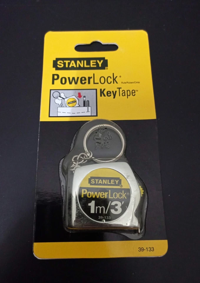 Stanley 1m 3ft power lock key tape 39-133 - Image 1 of 4