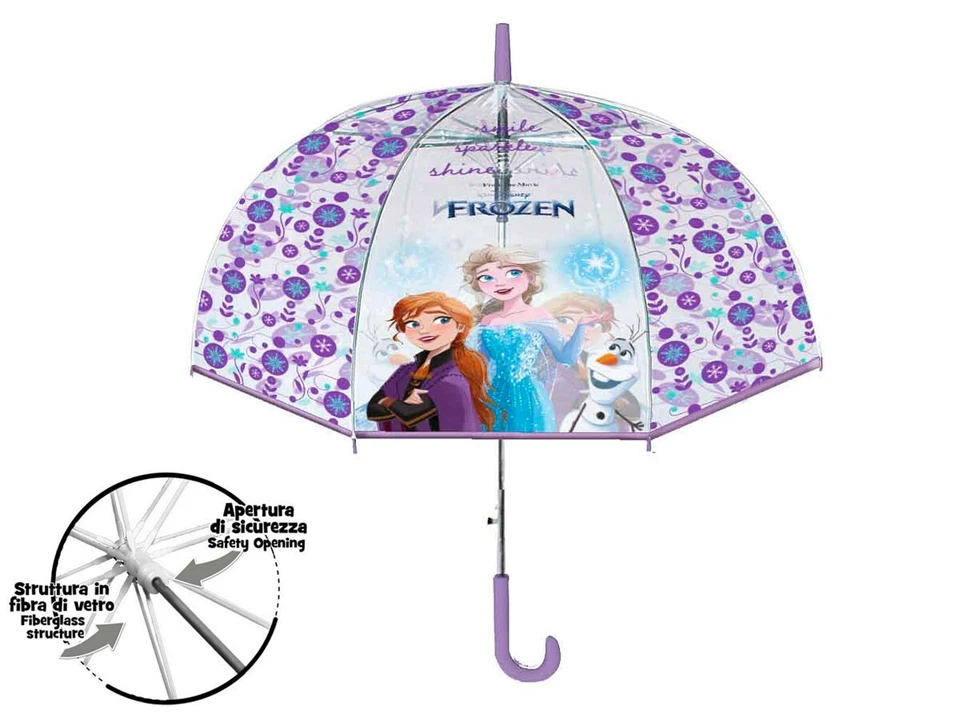 Disney Frozen Ombrello A Cupola Per Bambine Foto 1 de 1