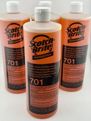 Scotch-Brite  Quick Clean 1 Qt Griddle Cleaner Liquid (LOT OF 4) 32 oz - Image 1 of 4
