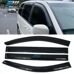 Fits 08-20 Grand Caravan 08-16 Chrysler Town Window Visor Rain Sun Guard Acrylic - Picture 1 of 14