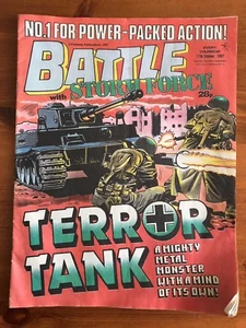 BATTLE with STORM FORCE Comic - Date 17/10/1987 - UK Paper Comic - Bild 1 von 3