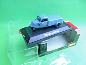 SCHUCO 1/43 #02552:"Tempo Dreirad, graublau"........ladenneu - Bild 1 von 1
