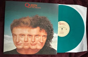 Queen THE MIRACLE Studio Collection TEAL Colored LP Vinyl Record MINT - Imagen 1 de 5