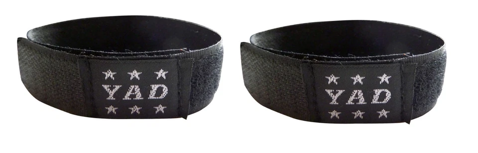 YAD Rutenklettband, 2 Stück Rutenklettbänder 25 x 2cm Rutenband