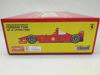 SP vendita raro kit STUDIO27 1/20 Ferrari F300 Japan GP Multimedia Kit f10816 - Immagine 1 di 4