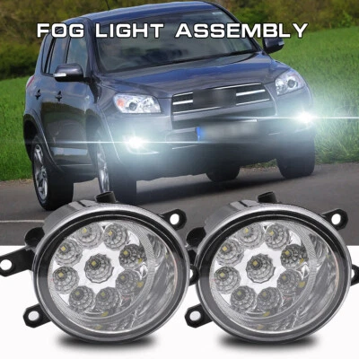 Par de faros antiniebla de repuesto para parachoques delantero Toyota RAV4 2007 #8121006071 Foto 1 de 4