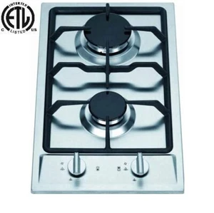 Ramblewood High Efficiency 2 burner gas cooktop(Natural Gas), GC2-43N