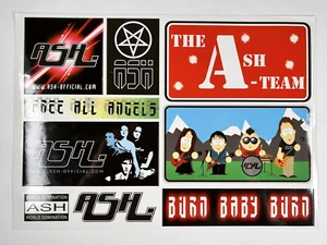 Ash Tim Wheeler Charlotte Hatherley Mark Hamilton Sticker Sheet Orig Official - Picture 1 of 15